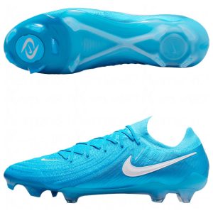 NIKE Phantom GX 2 Elite FG Light Blue Fury x White