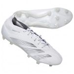 ADIDAS Predator ELITE L FG White x Silver Metallic