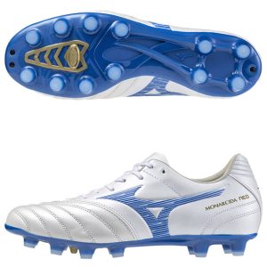 MIZUNO Monarcida NEO 3 Wide PRO Super White Pearl x Laser Blue